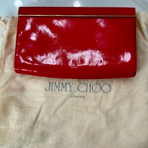 Clutch Red, Jimmy Choo